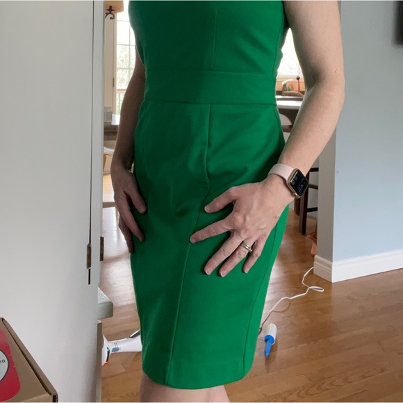 Emerald Green Dress Size 4 Petite - Picture 2 of 8
